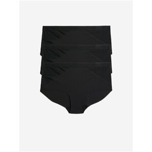 Sada tří dámských kalhotek v černé barvě Marks & Spencer