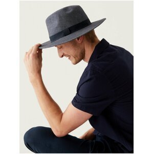 Tmavě modrý pánský klobouk Marks & Spencer