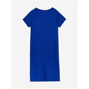 Tmavě modré dámské tričkové šaty Marks & Spencer