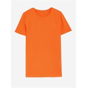 Oranžové dámské basic tričko Marks & Spencer