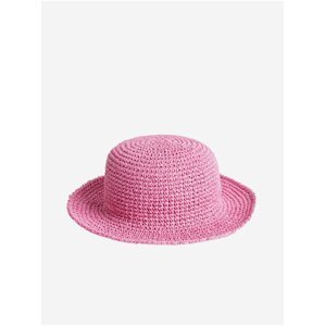 Růžový dámský klobouk Marks & Spencer