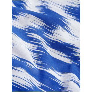 Bílo-modrý dámský vzorovaný sarong Marks & Spencer