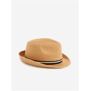 Béžový pánský slaměný klobouk Celio Dipaille