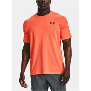 Oranžové pánské sportovní tričko Under Armour UA SPORTSTYLE LC SS
