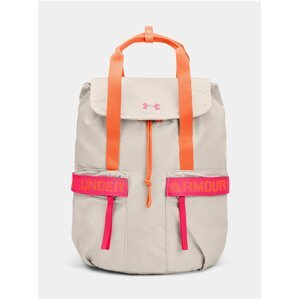 Světle šedý dámský sportovní batoh Under Armour UA Favorite Backpack