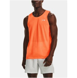 Oranžové pánské sportovní tílko Under Armour UA STREAKER SINGLET