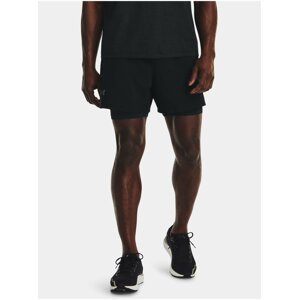 Černé pánské sportovní kraťasy Under Armour LAUNCH ELITE 2in1 5'' SHORT