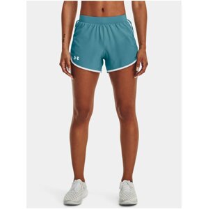 Tyrkysové dámské sportovní kraťasy Under Armour UA Fly By 2.0 Short