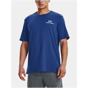 Modré pánské sportovní tričko Under Armour UA Rush Energy SS