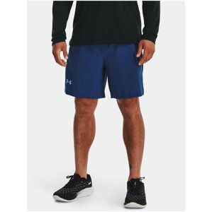 Modré pánské sportovní kraťasy Under Armour UA LAUNCH 7'' SHORT