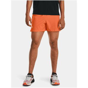 Oranžové sportovní kraťasy Under Armour LAUNCH ELITE 5'' SHORT