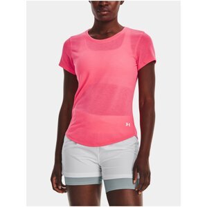 Růžové dámské sportovní tričko Under Armour UA Streaker SS