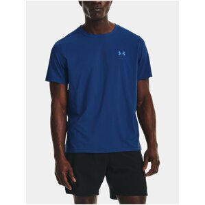 Modré pánské sportovní tričko Under Armour UA ISO-CHILL LASER HEAT SS