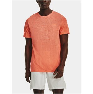 Oranžové pánské sportovní tričko Under Armour UA SEAMLESS STRIDE SS