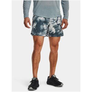 Bílo-modré pánské vzorované sportovní kraťasy Under Armour UA Train Anywhere Prtd Short