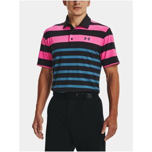 Tričko Under Armour UA Playoff 3.0 Stripe Polo - černá