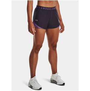 Fialové dámské sportovní kraťasy Under Armour Play Up Shorts 3.0