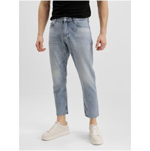 Světle modré pánské straight fit džíny Calvin Klein Jeans Dad Jean