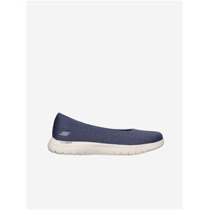 Tmavě modré dámské slip on tenisky Skechers