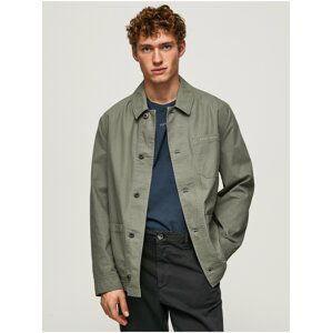 Khaki pánská lehká bunda Pepe Jeans