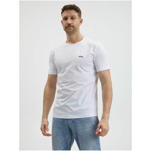 Bílé pánské tričko Hugo Boss Tee Curved