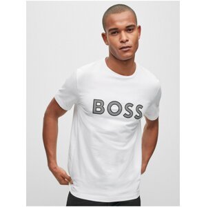 Sada dvou pánských triček v bílé a černé barvě Hugo Boss