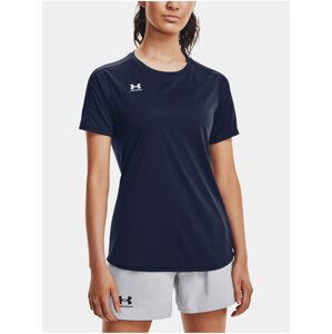 Tmavě modré dámské sportovní tričko Under Armour W Challenger SS Training Top