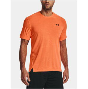 Oranžové pánské sportovní tričko Under Armour UA Tech Vent Jacquard SS