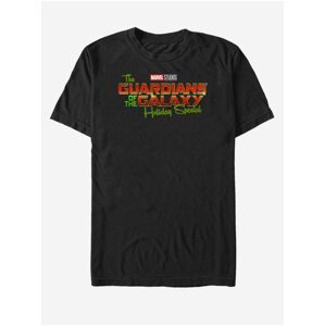 Černé unisex tričko Holiday special Strážci Galaxie ZOOT.FAN Marvel