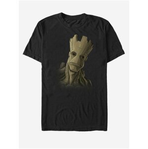Černé unisex tričko Groot Strážci Galaxie ZOOT.Fan