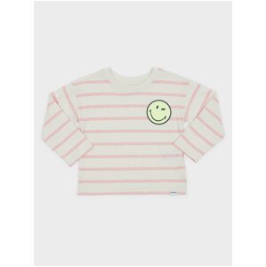 Růžové holčičí tričko GAP & Smiley®
