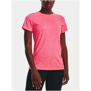 Růžové dámské sportovní tričko Under Armour Tech Nova SSC
