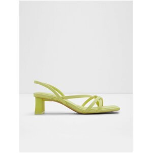 Světle zelené dámské sandálky ALDO Minima