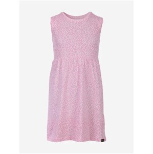 Růžové holčičí letní šaty NAX Valefo