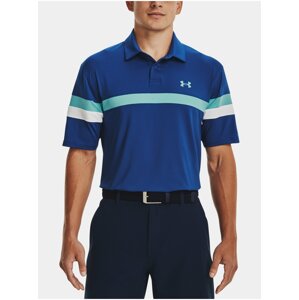 Modré pánské sportovní polo tričko Under Armour T2G