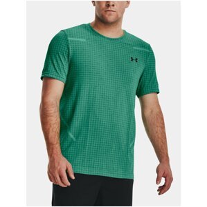 Zelené pánské sportovní tričko Under Armour  Seamless