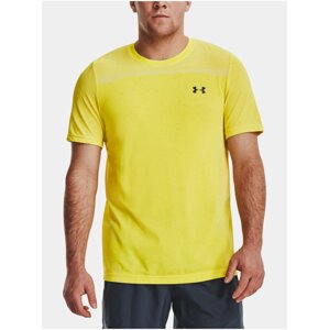 Žluté pánské sportovní tričko Under Armour Seamless