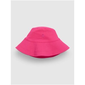 Tmavě růžový holčičí klobouk GAP