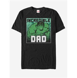 Černé unisex tričko ZOOT.Fan Marvel Incredible Dad