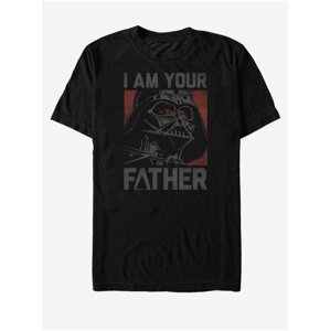 Černé unisex tričko ZOOT.Fan Star Wars Father Figure