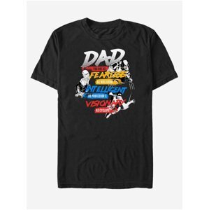 Černé unisex tričko ZOOT.Fan Marvel X-Dad