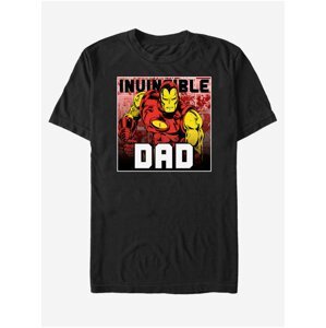 Černé unisex tričko ZOOT.Fan Marvel Invincible Dad