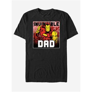 Černé pánské tričko ZOOT.Fan Marvel Invincible Dad