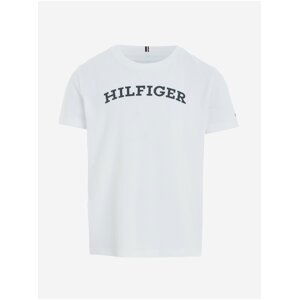 Bílé dětské tričko Tommy Hilfiger