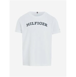 Bílé dětské tričko Tommy Hilfiger