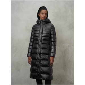 Černý dámský péřový zimní kabát Blauer Anita