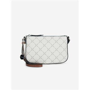 Krémová dámská vzorovaná crossbody kabelka Tamaris Anastasia Classic