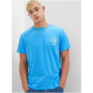 Modré pánské tričko Gap