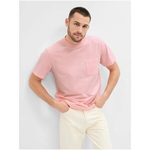Růžové pánské tričko Gap