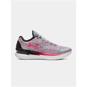 Růžovo-modré pánské vzorované sportovní tenisky Under Armour CURRY 1 LOW FLOTRO NM2